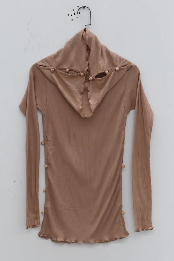 BASERANGE Taff turtleneck sweater TOTVT-RB-WI23 rose red (TOTVT)